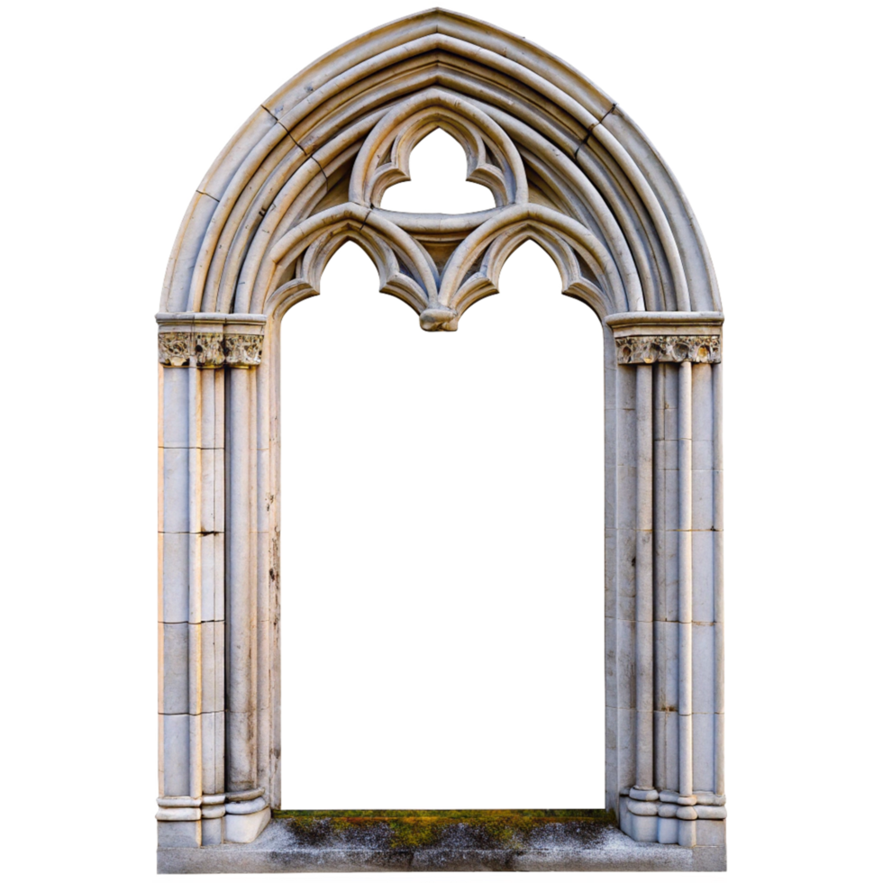 Gothic stone archway